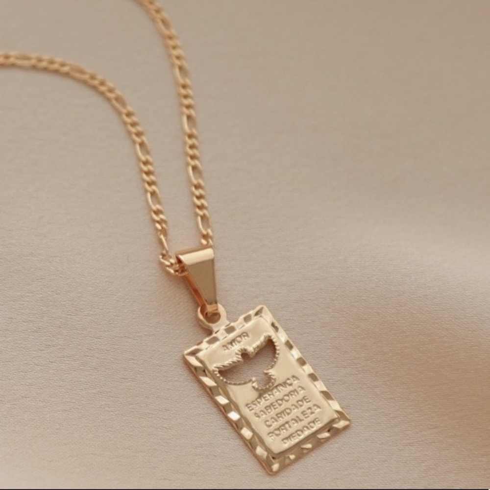 Dove Spirit Necklace | 18k Gold Filled - Picture 5 of 7